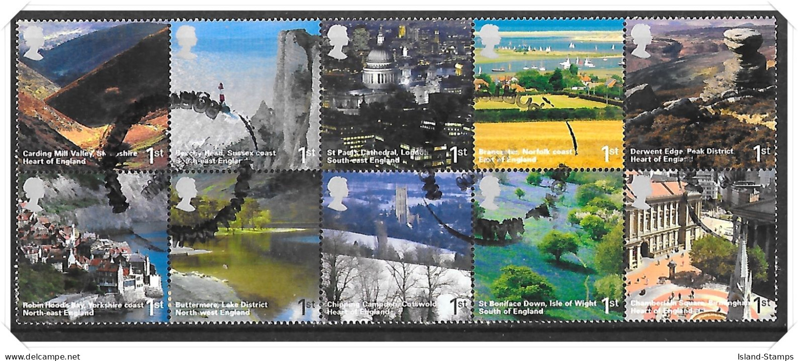 2006 Journey England (2) Used Set HRD2-C - Used Stamps