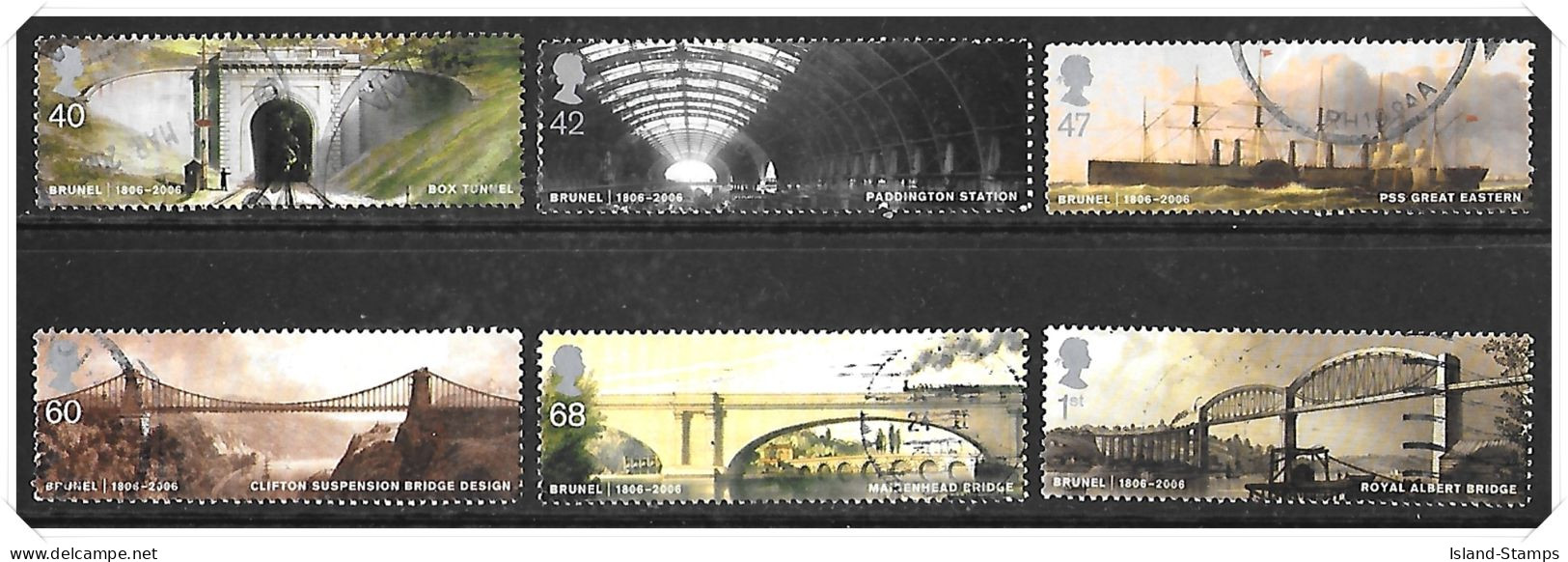 2006 Brunel Used Set HRD2-C - Used Stamps