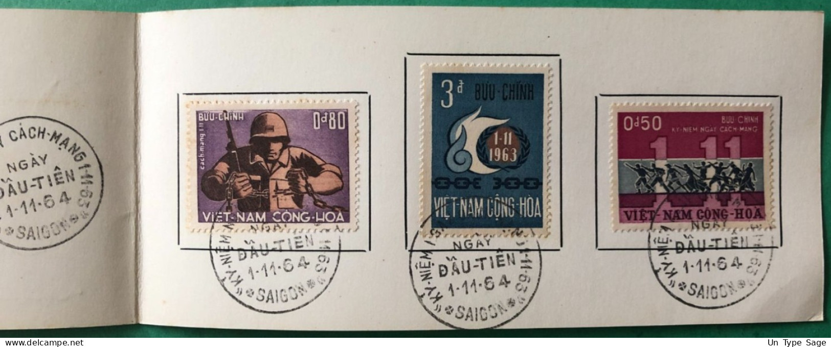 Viet Nam - Carte Souvenir, La Révolution De 1963 - (B2306) - Vietnam