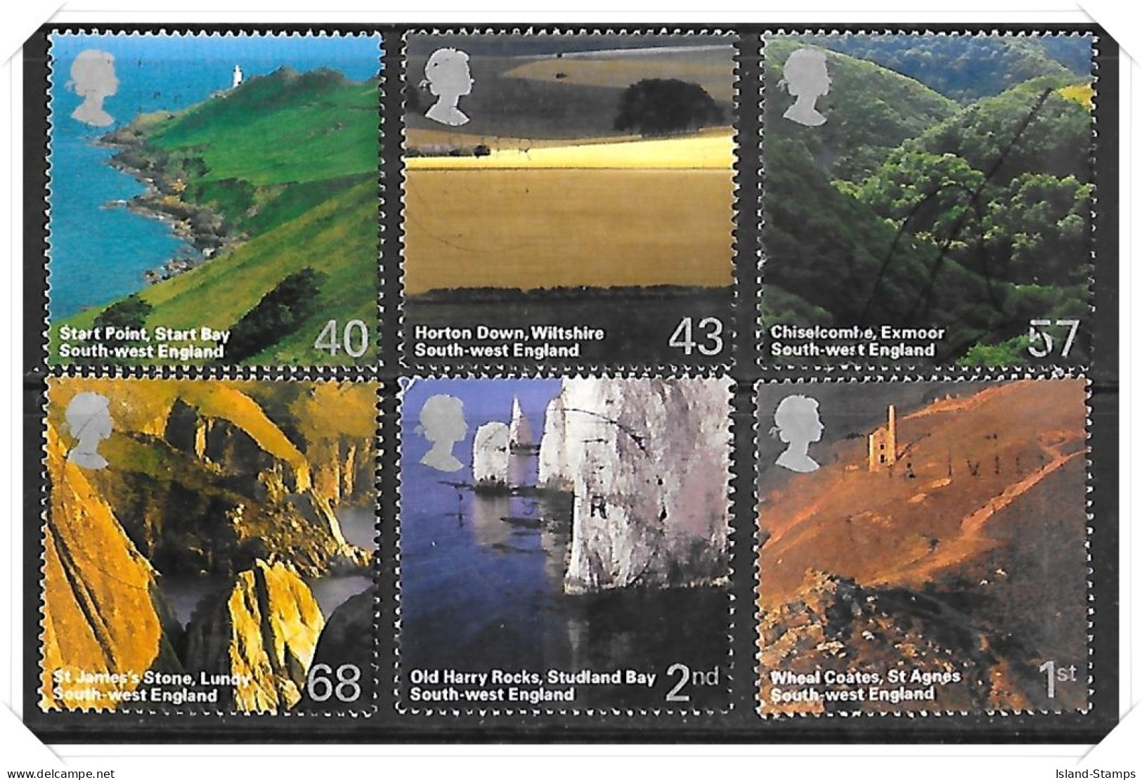 2005 South West England Used Set HRD2-C - Used Stamps