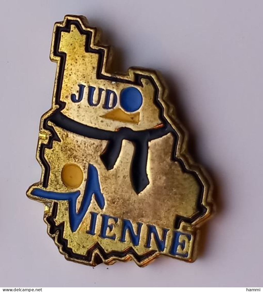 PP98 Pin's Judo Département Vienne à Archigny Achat Immédiat - Judo