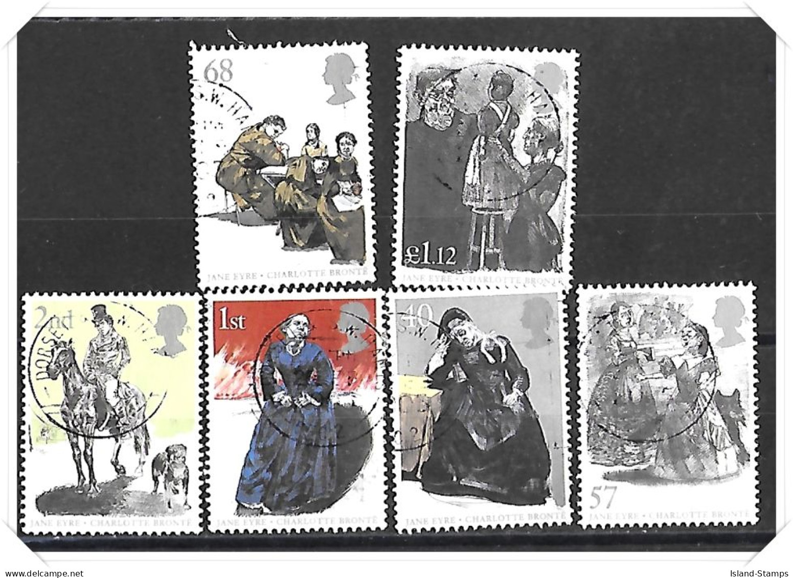 2005 Bronte Jane Eyre Used Set HRD2-C - Used Stamps