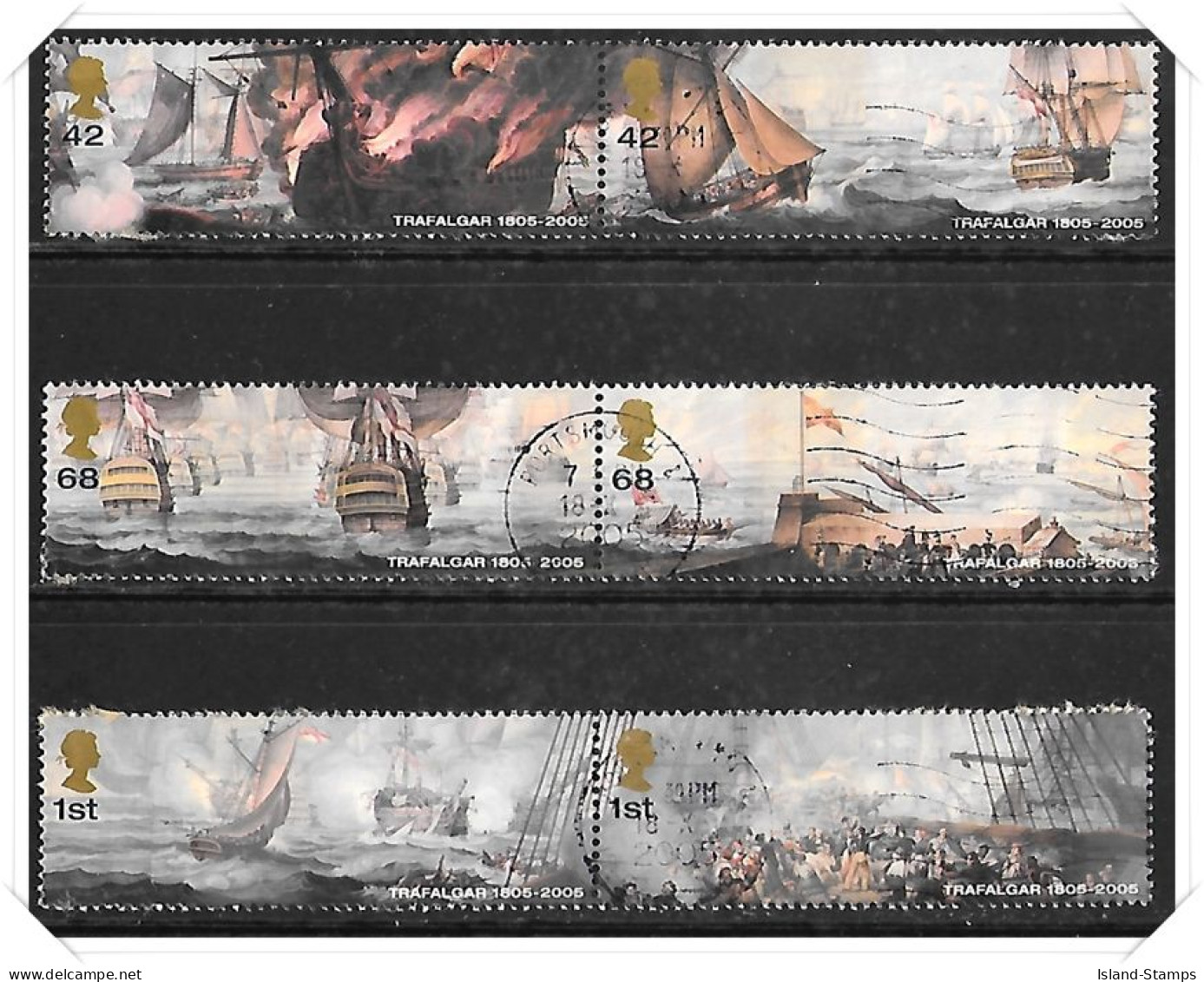 2005 Battle Of Trafalgar Used Set HRD2-C - Usati