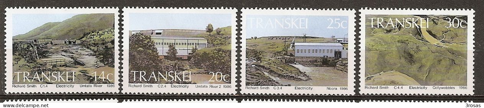 Transkei 1986 Hydro Power Station MNH ** - Transkei