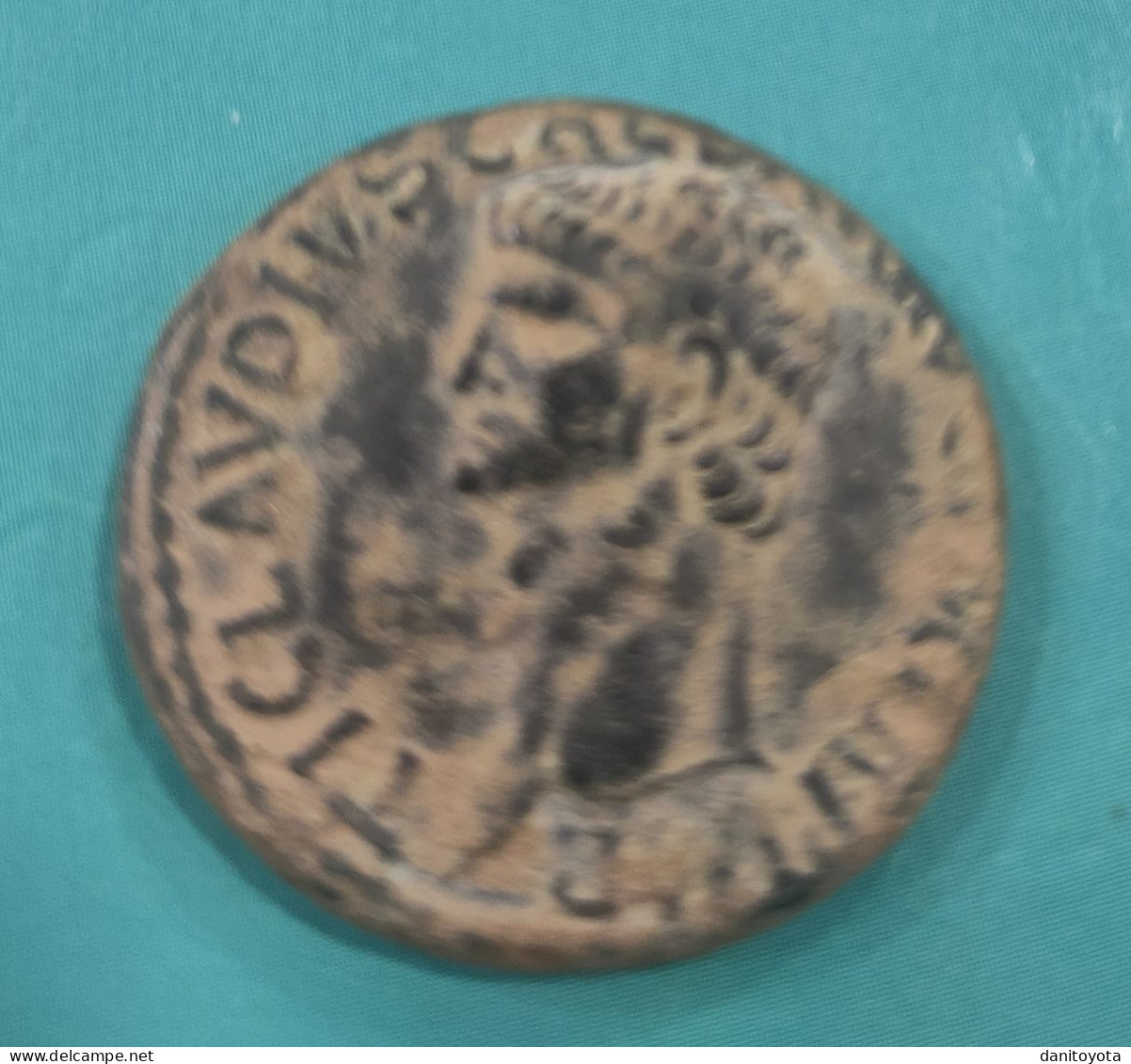 IMPERIO ROMANO. CLAUDIO. AS. AÑO 41/54 D.C. PESO 11.5 GR.  REF AF 17 - Die Flavische Dynastie (69 / 96)