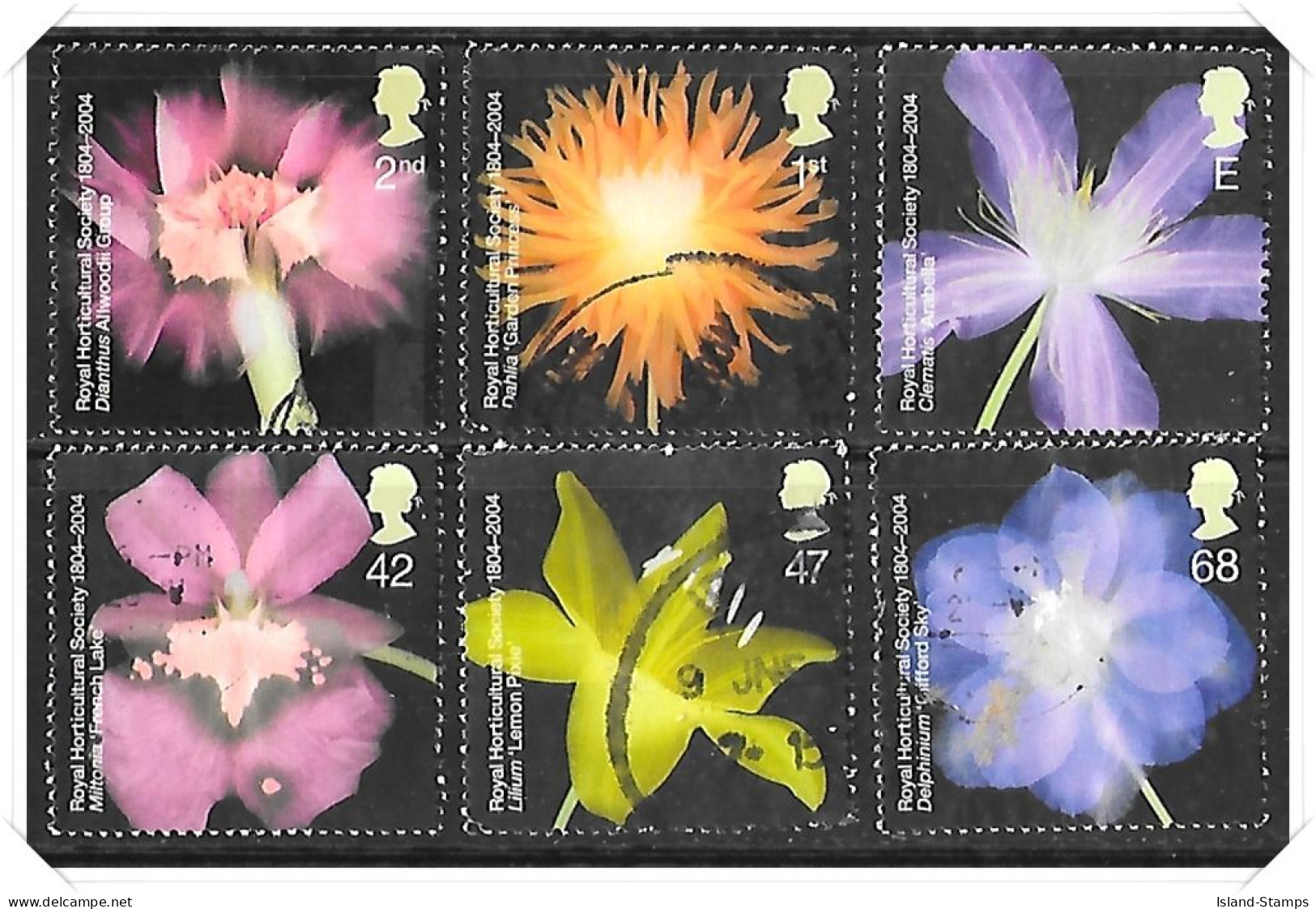 2004 Horticultural Society Used Set HRD2-C - Oblitérés