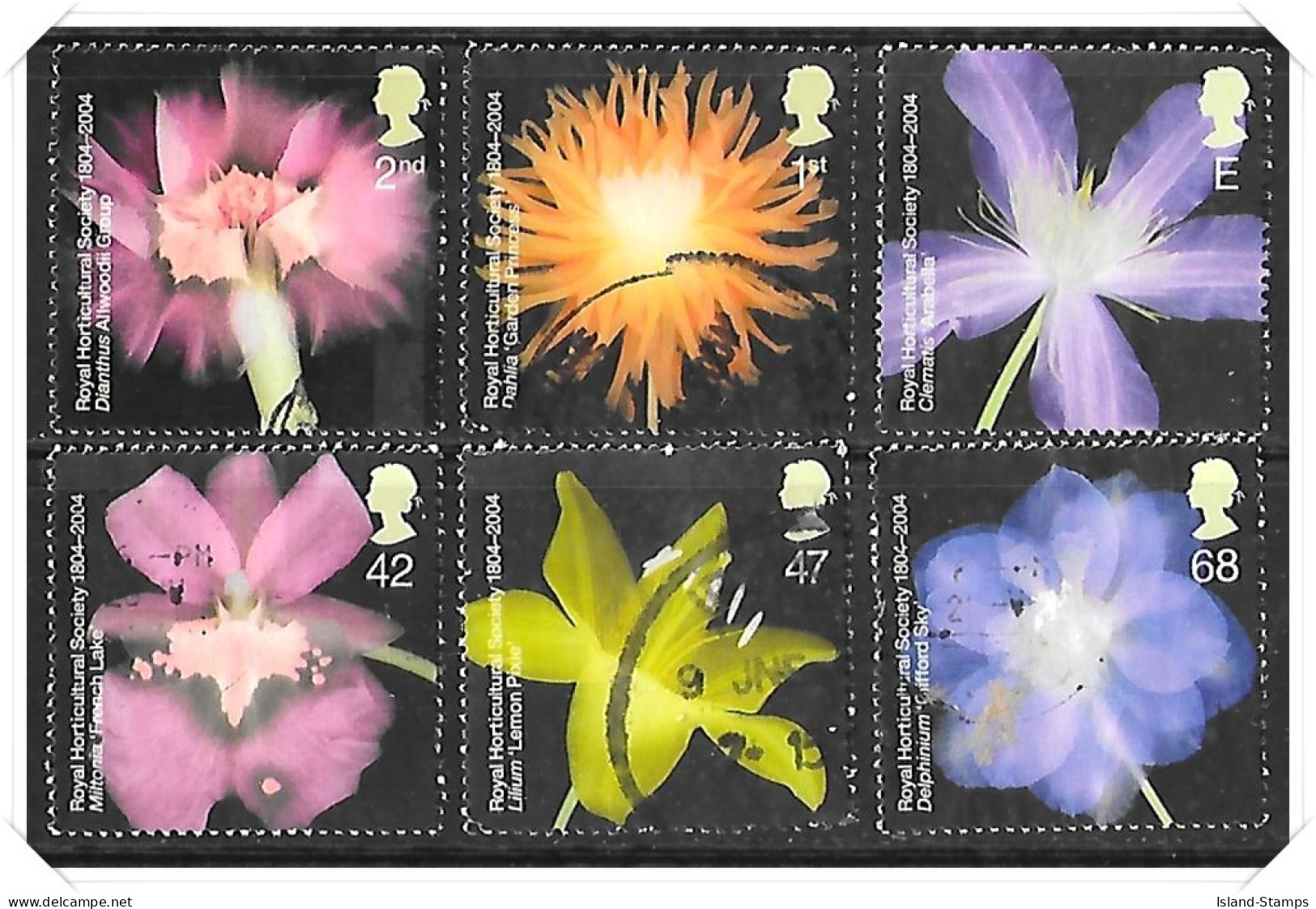 2004 Horticultural Society Used Set HRD2-C - Used Stamps