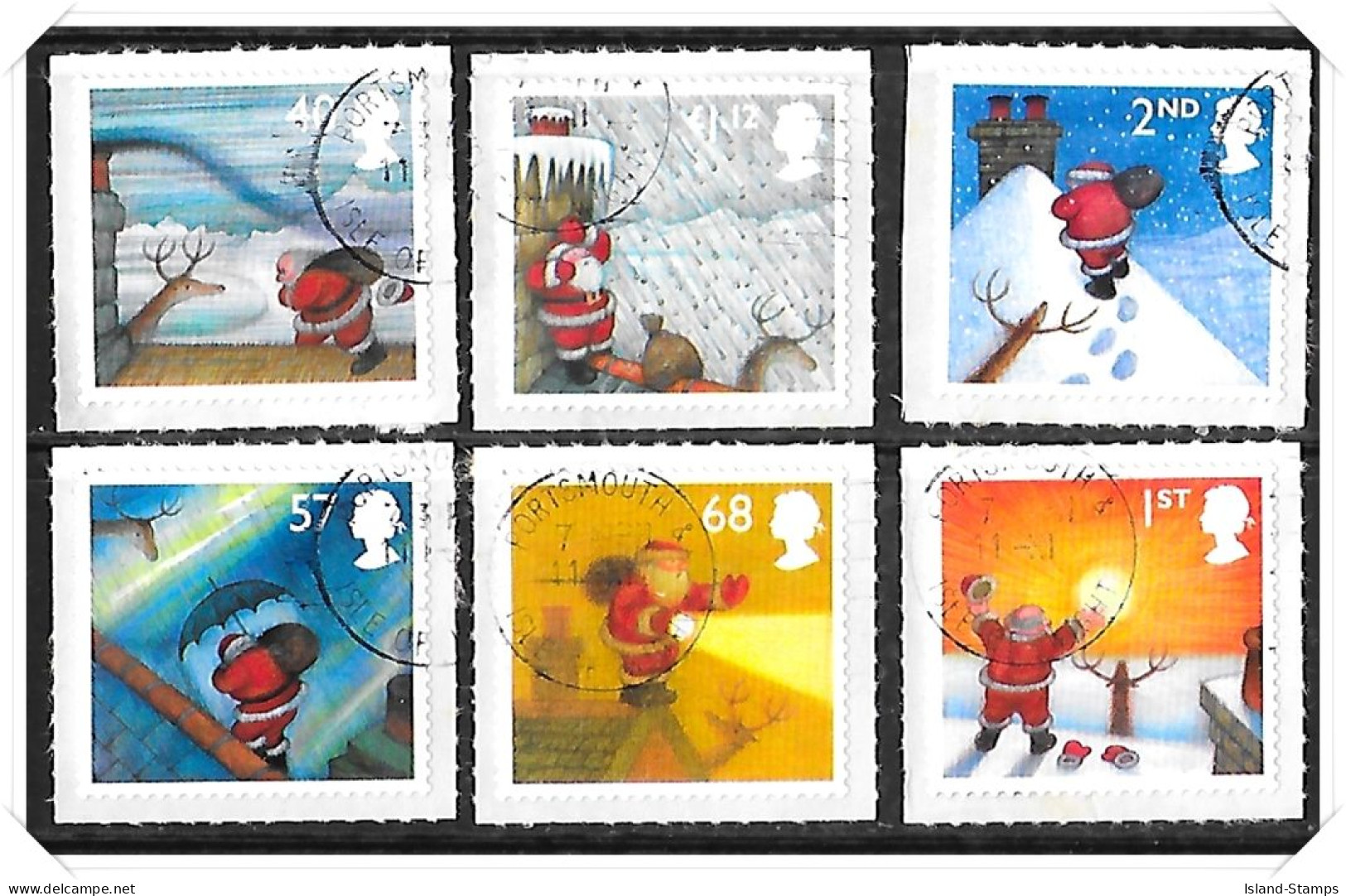 2004 Christmas Used Set HRD2-C - Used Stamps