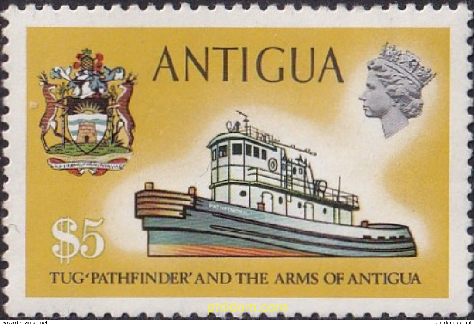 722646 MNH ANTIGUA 1975 BARCOS - Other & Unclassified