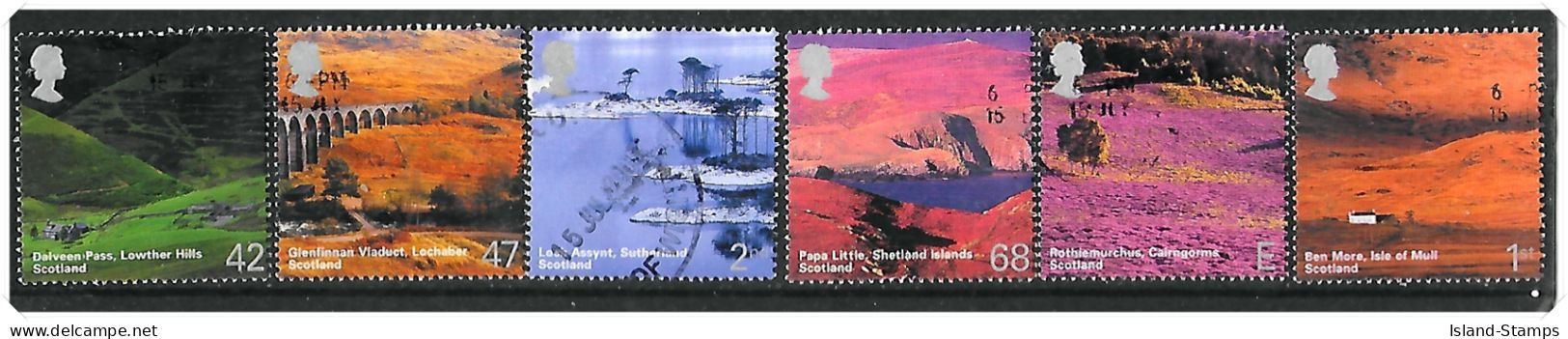 2003 British Journey Scotland Used Set HRD2-C - Used Stamps