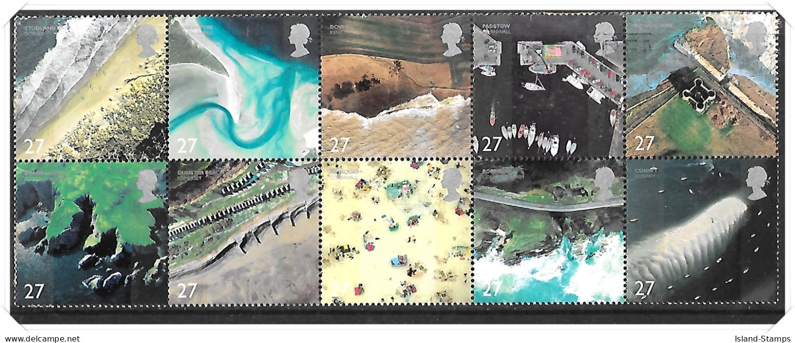 2002 Coastlines Used Set HRD2-C - Used Stamps