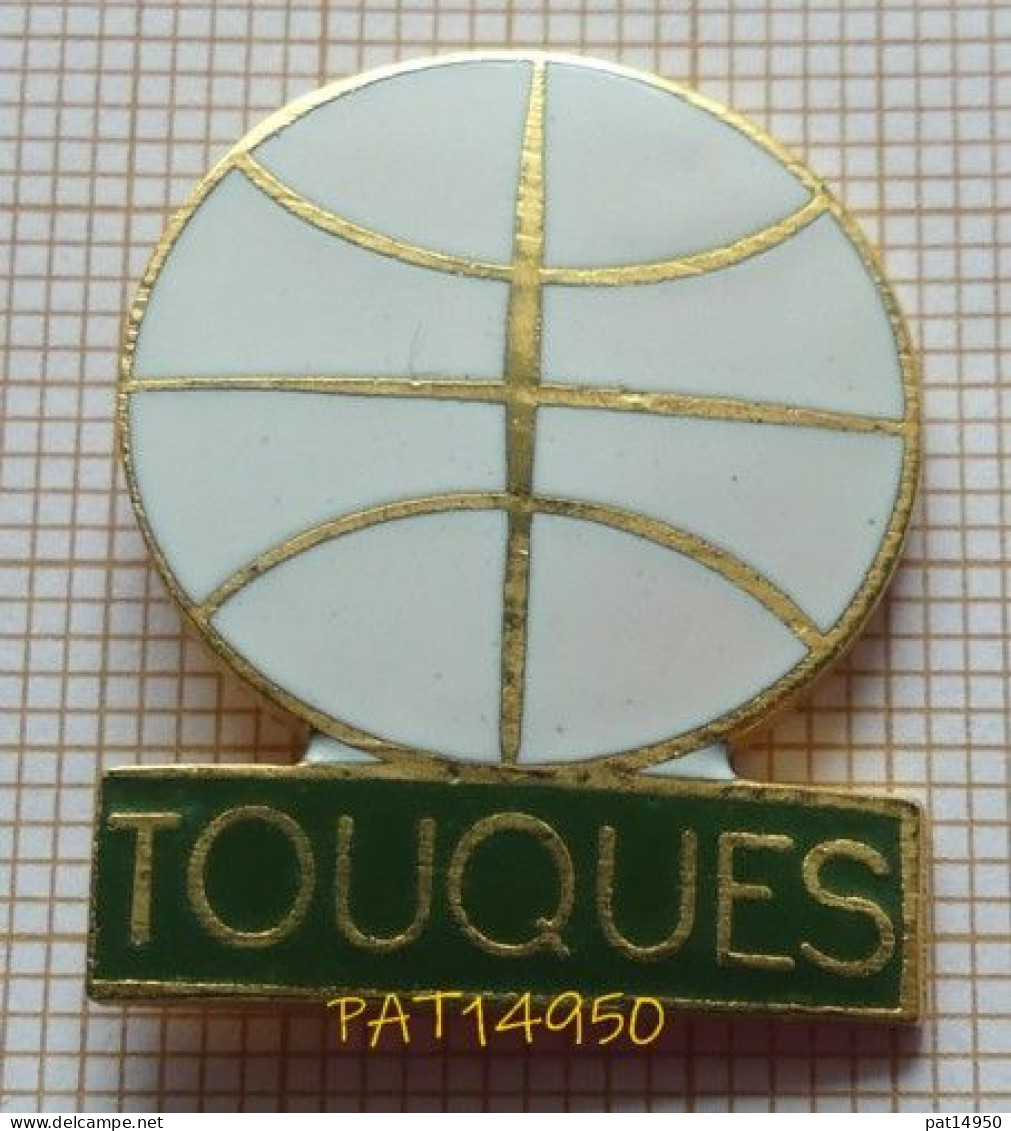 PAT14950 BASKET TOUQUES Dpt 14 Calvados  BALLON BLANC En Version EGF - Basketball