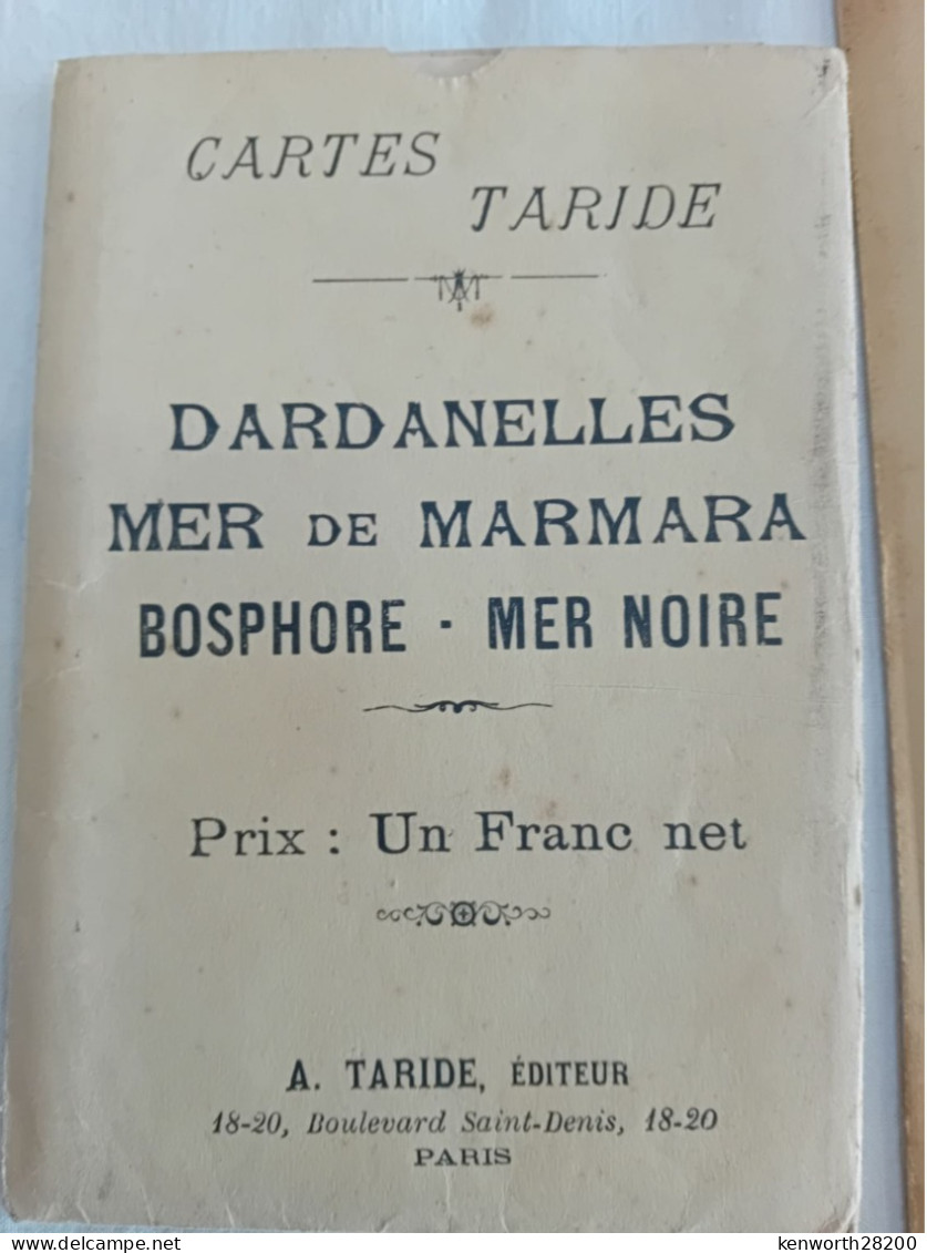 Carte Taride Maroc - Département  D'Alger - Tunisie + 5 Autre - Cartes Routières