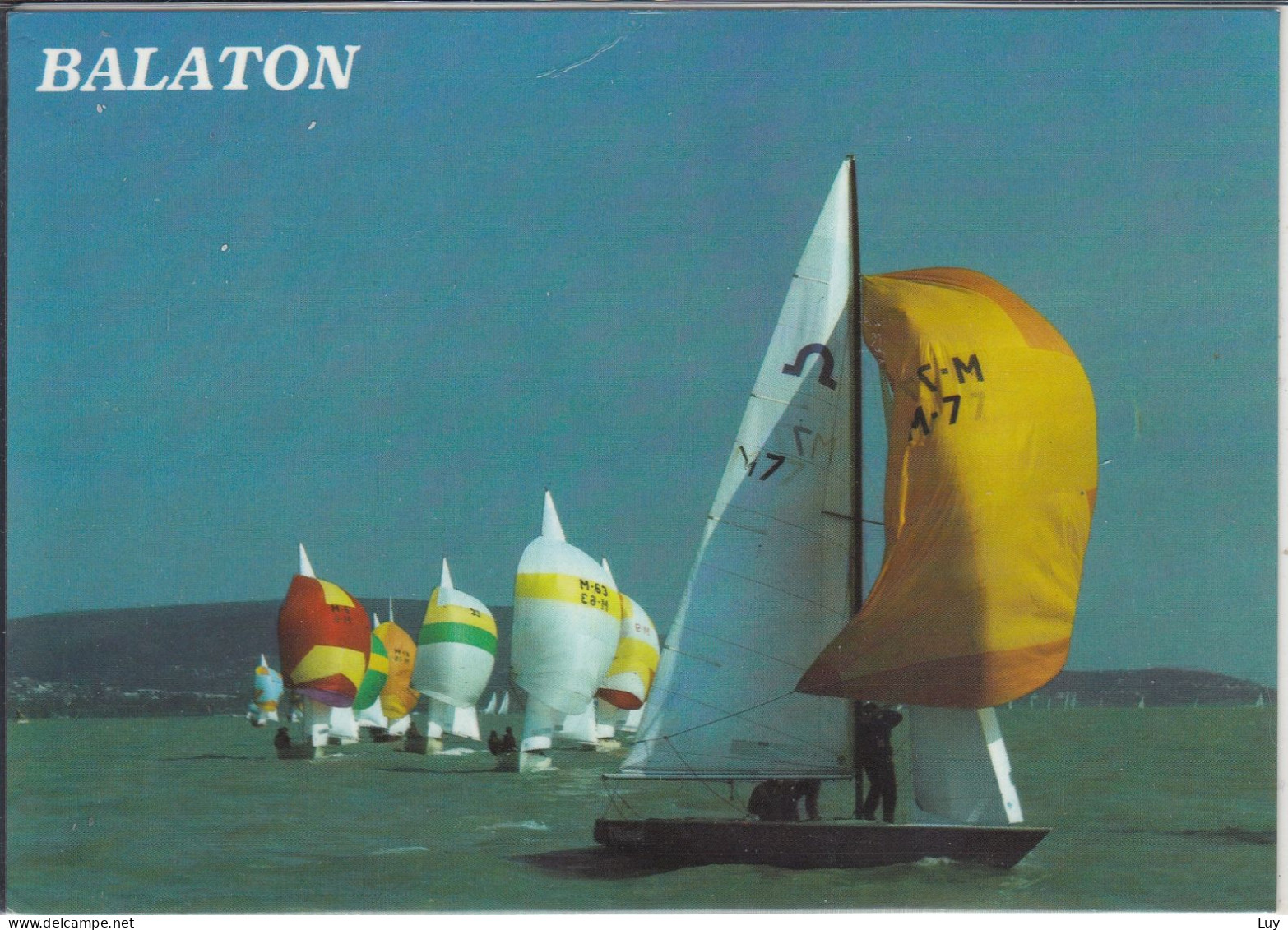 SEGELBOOTE Am Balaton, - Sailing