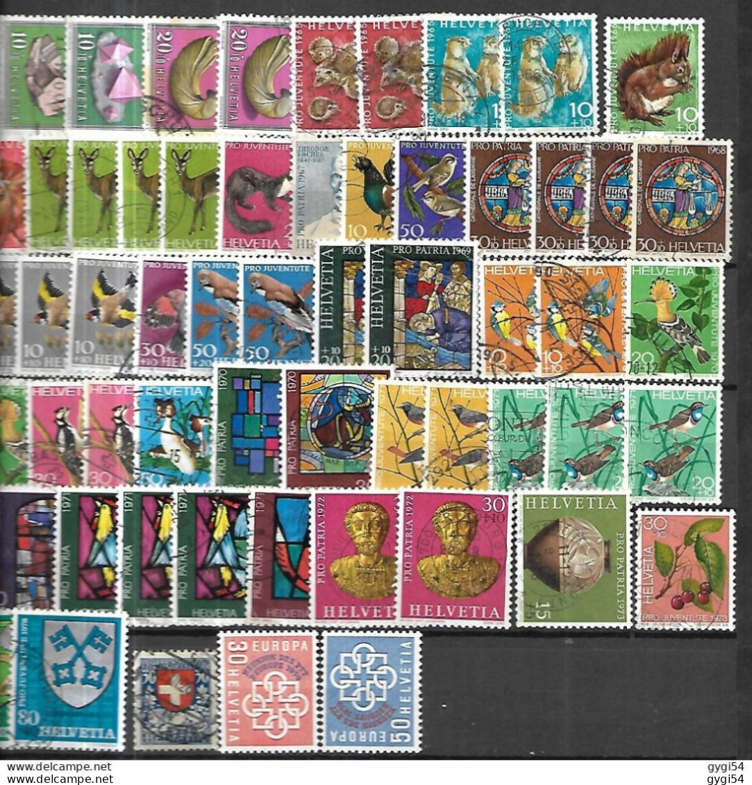 VRAC SUISSE Pro Patria Et Pro Juventute - Lots & Kiloware (mixtures) - Max. 999 Stamps