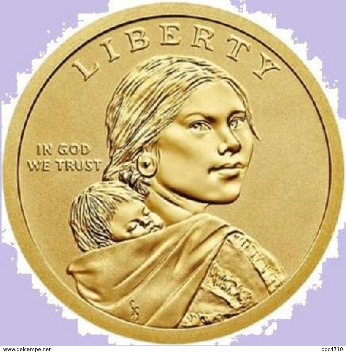USA 1 Dollar 2017 P, Native American-Sequoyah Of The Cherokee Nation, KM#640, Unc - 2000-…: Sacagawea
