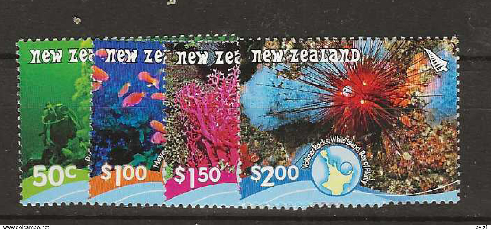 2008 MNH New Zealand Mi 2474-77 Postfris** - Neufs