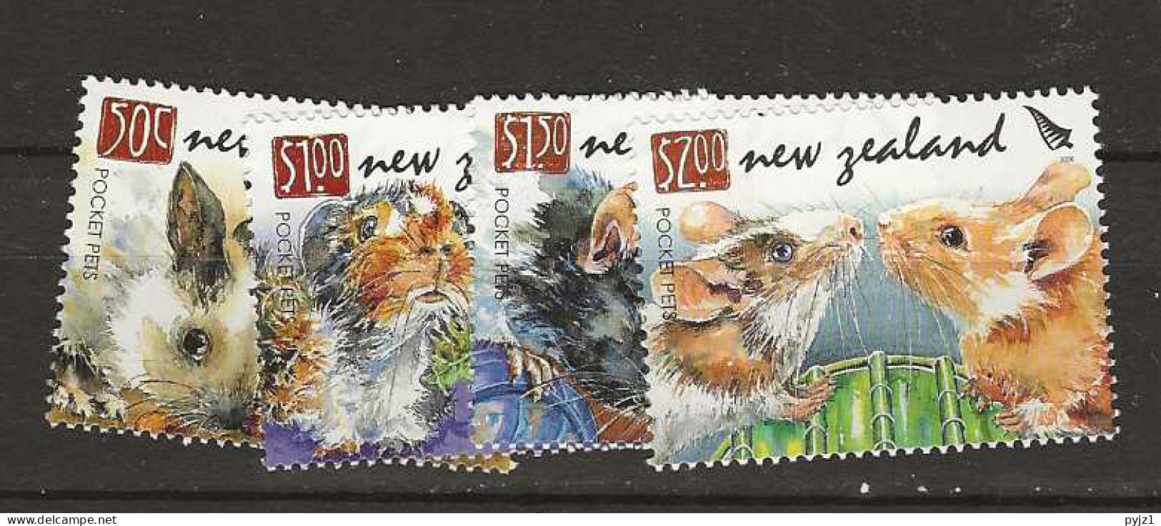 2008 MNH New Zealand Mi 2480-83 Postfris** - Unused Stamps