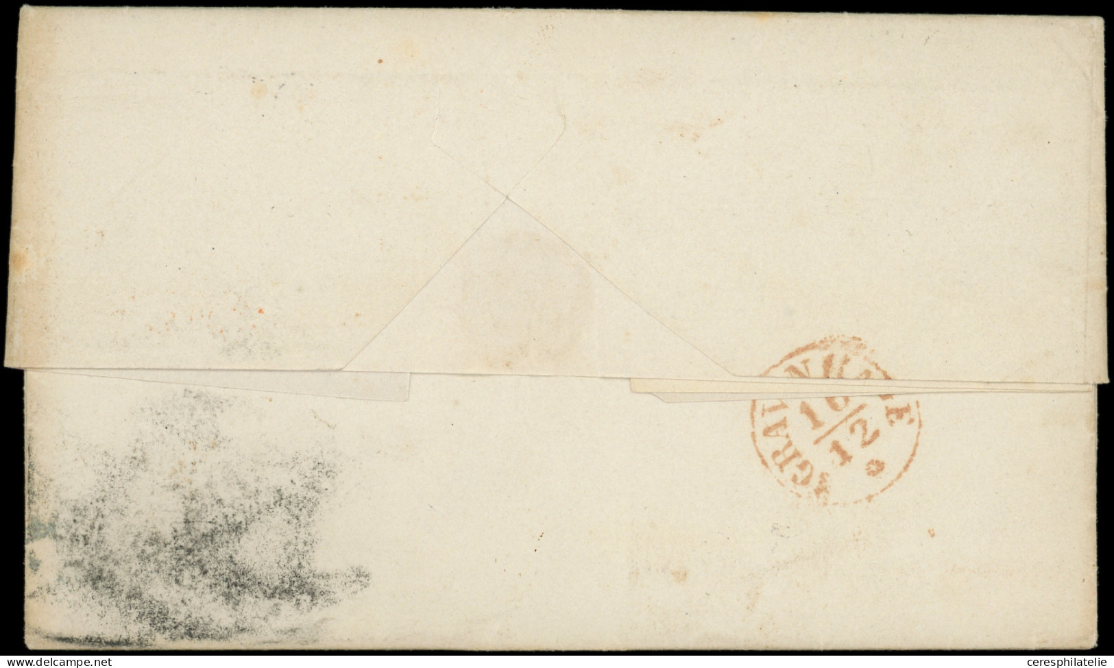 Let INDE NEERLANDAISE Cachet ZEE BRIEF/SOURABAYA S. LAC Du 2/8/1841 Pour LA HAYE, TB - Indes Néerlandaises