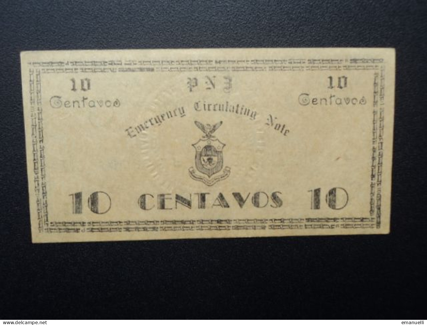 PHILIPPINES : MISAMIS OCCIDENTAL CURRENCY COMMITTEE :  10 CENTAVOS  1942 *** P S573   SUP+ - Filippijnen