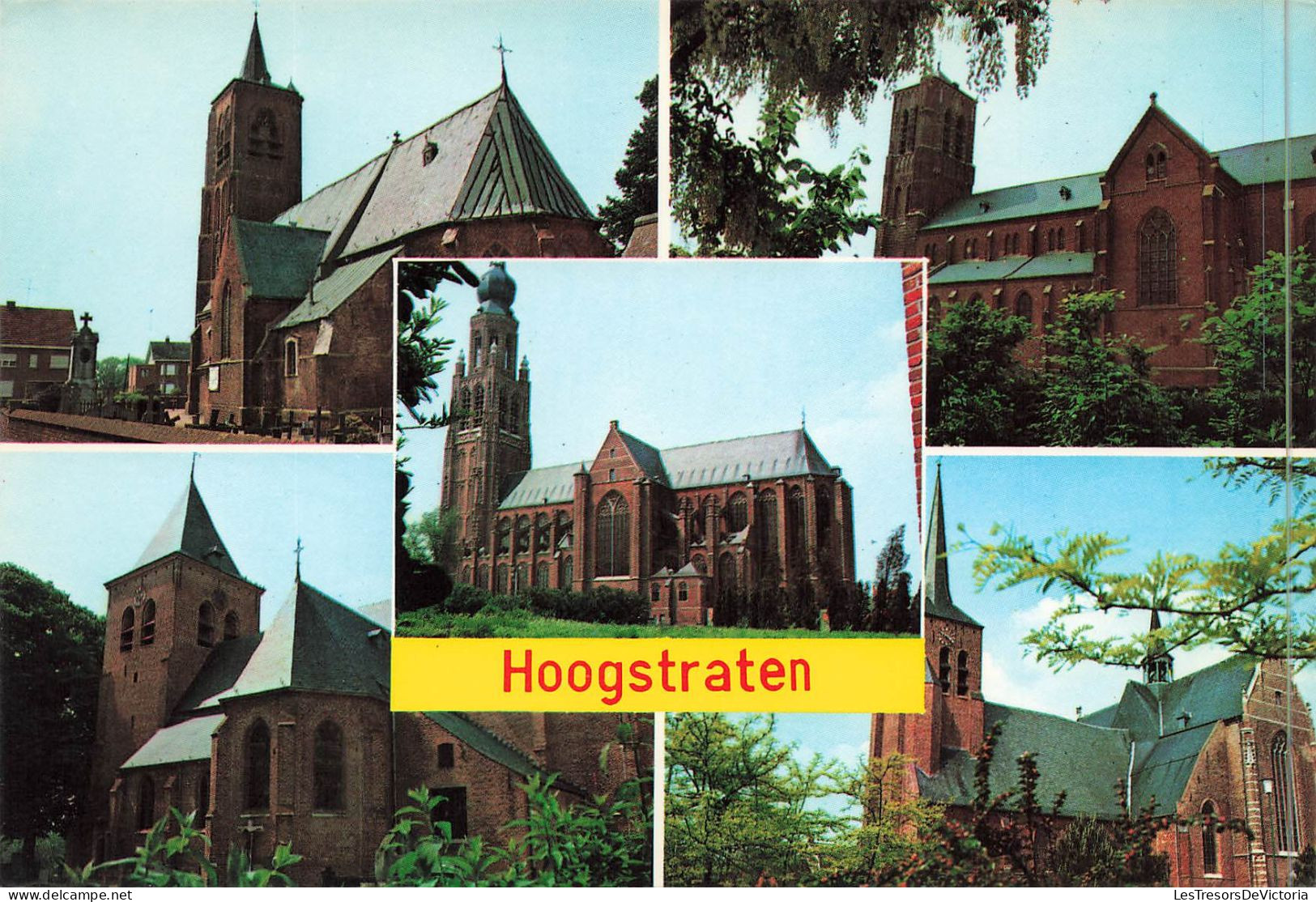 BELGIQUE - Hoogstraten - Multivues De Différents églises - Carte Postale - Turnhout