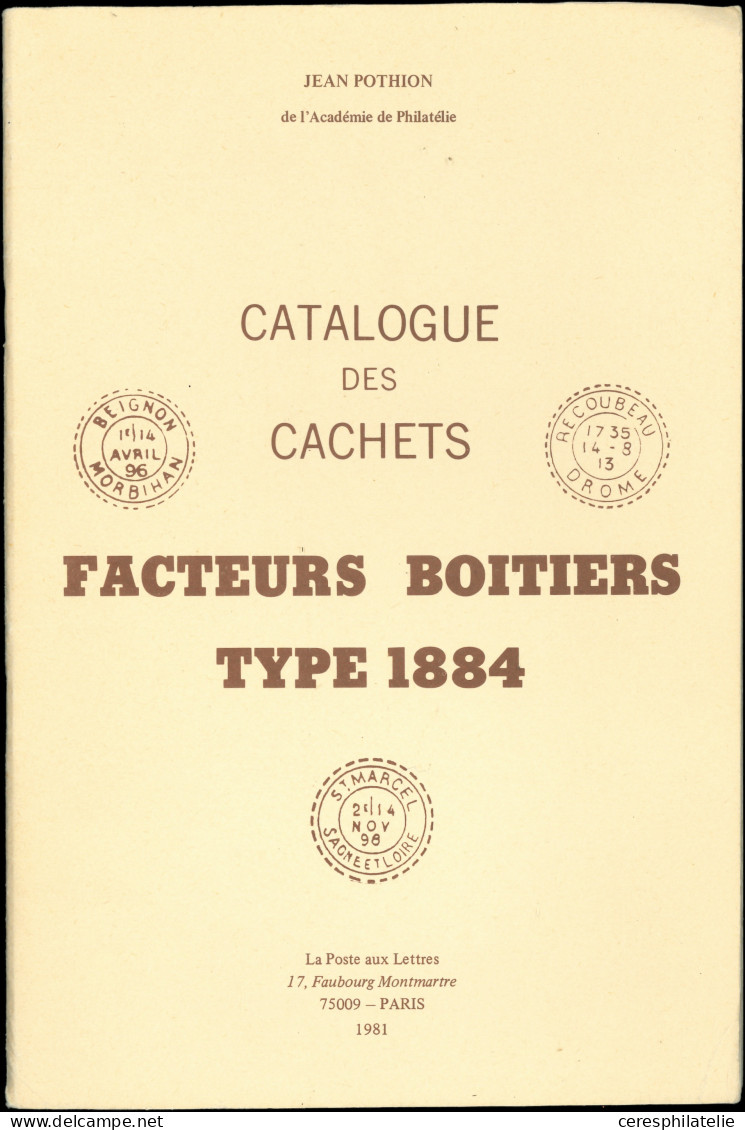 Pothion, 11 Ouvrages Divers (10 Diff.), Dont Bx Français (2), Cursives, Ambulants, TB - Sonstige & Ohne Zuordnung