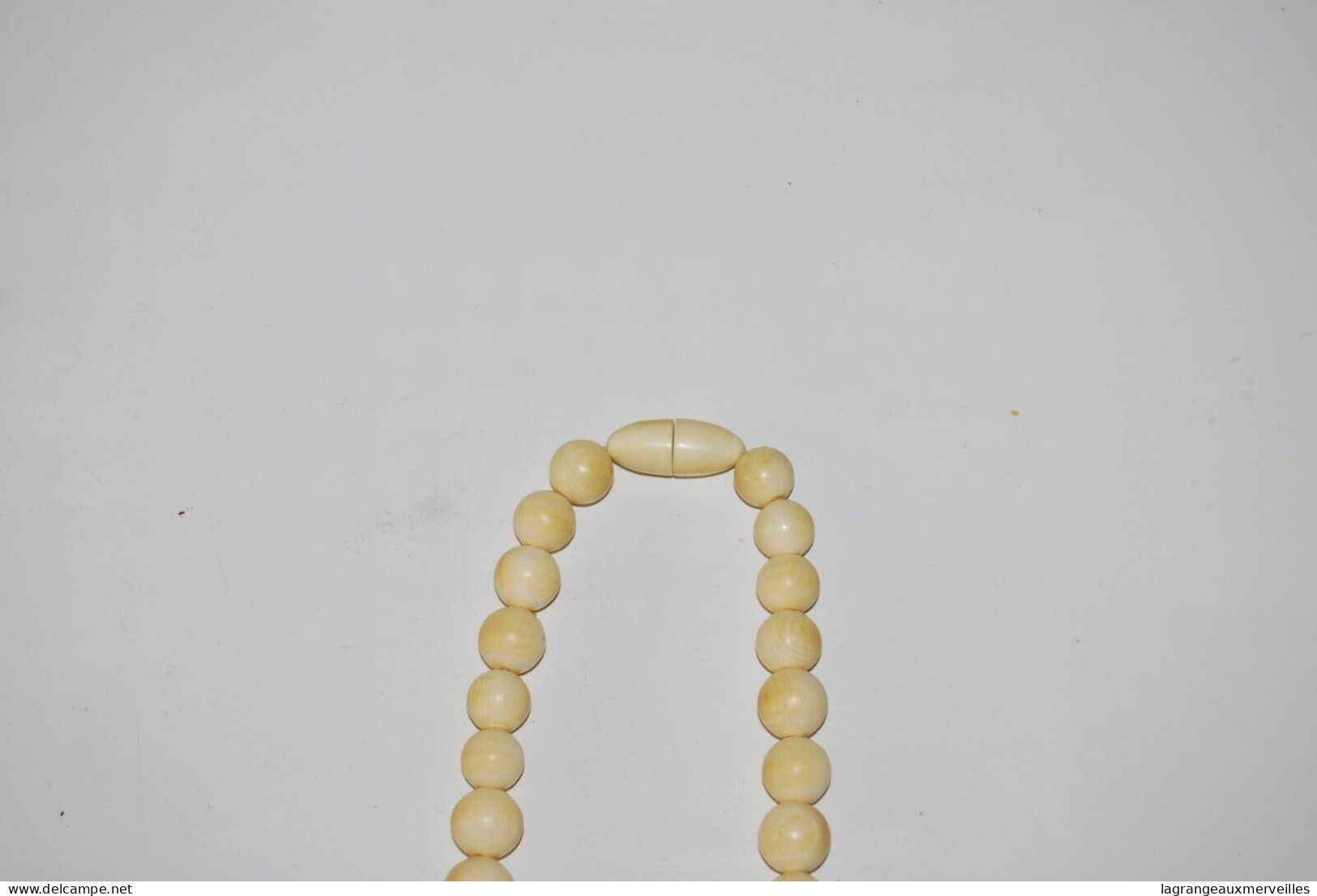 C40 Bijou De Collection - Pendentif - Beige - Vintage Perle Fantaisie - Colgantes