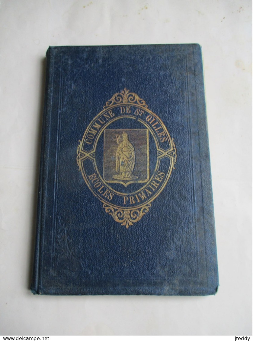 Oud Boek     1882  DE  GIERIGAARD  Door  Hendrik  CONSCIENCE  Uitg .  M .  Tolboom   ANTWERPEN - Anciens