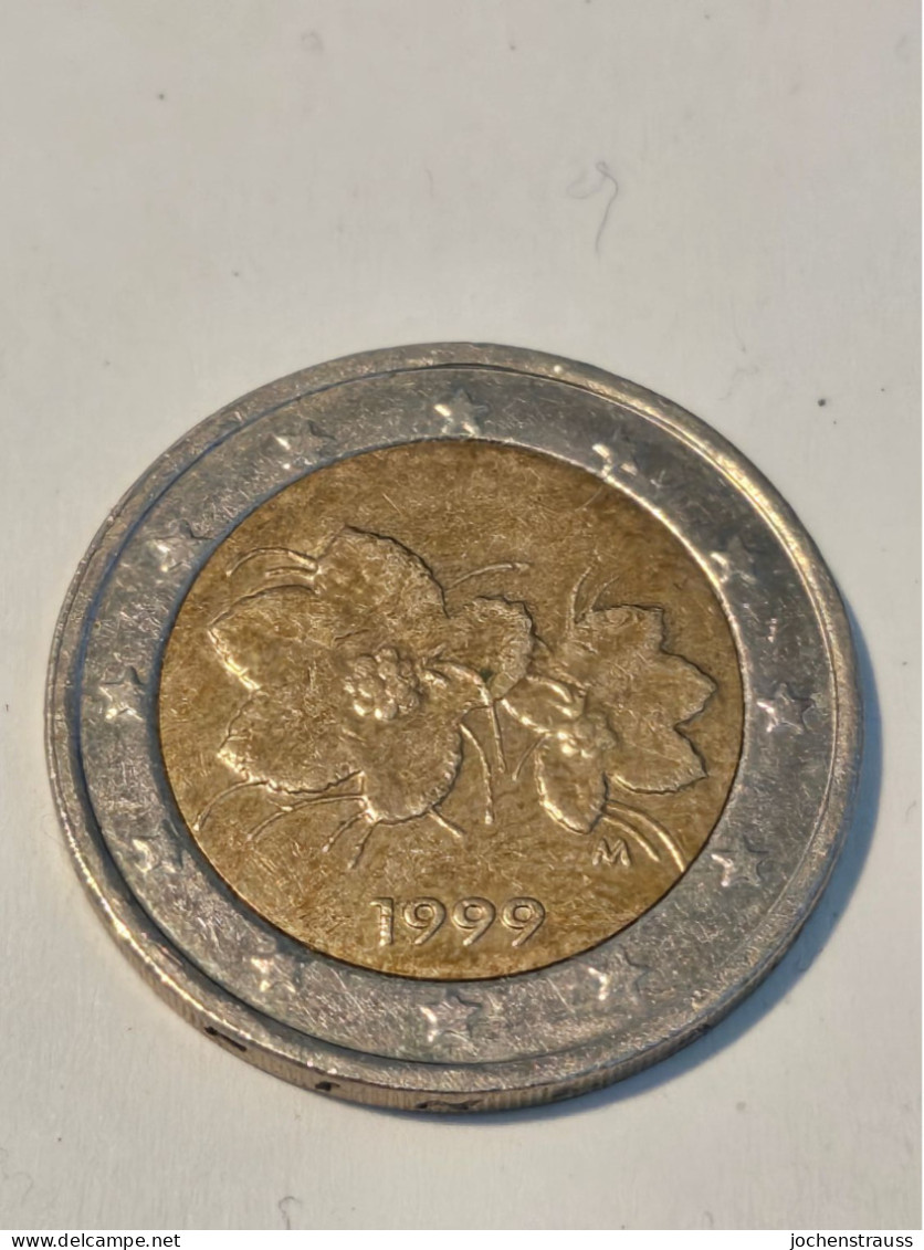 2 Euro Münze Finnland Moltebeere 1999 - Andere - Europa