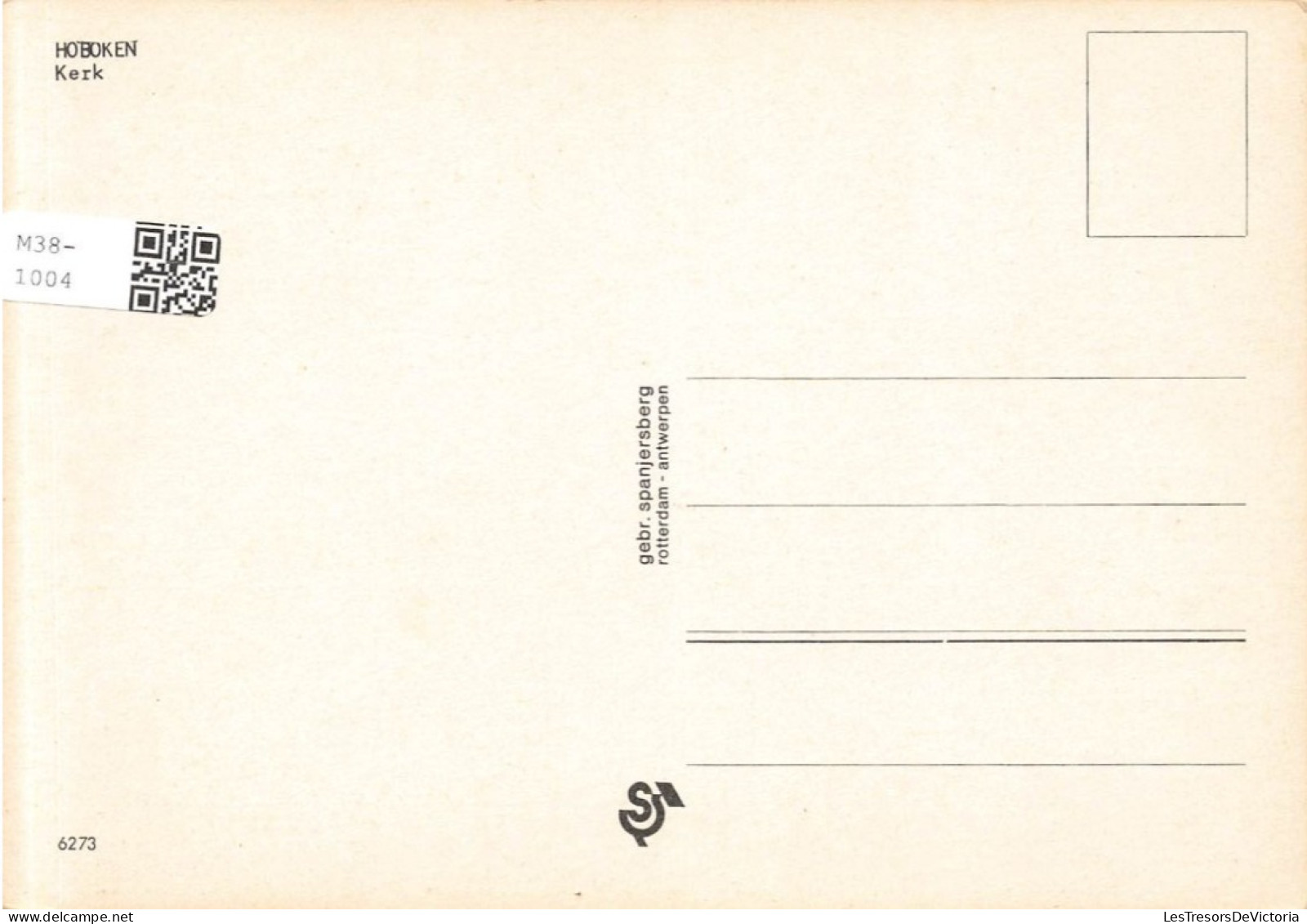 BELGIQUE - Hoboken - Kerk - Carte Postale - Sonstige & Ohne Zuordnung