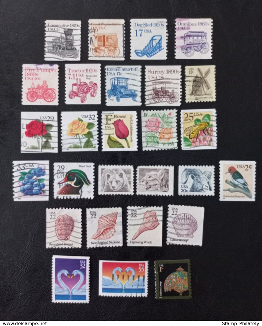 United States Coil Thematic Stamps - Rollen