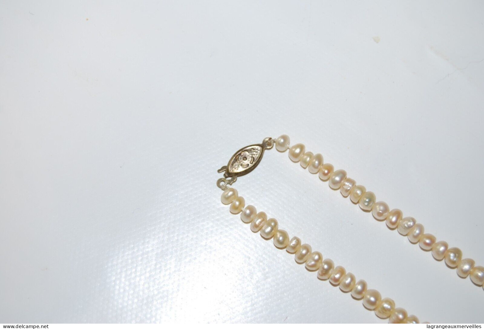 C40 Bijou De Collection - Pendentif - Beige - Vintage Perle Fantaisie - Pendants