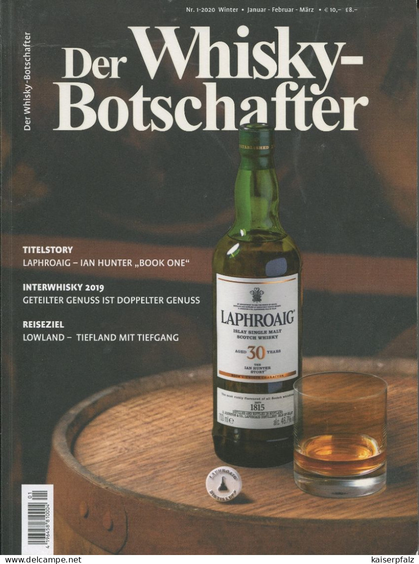 Der Whisky-Botschafter 1-2020 Winter - Januar - Februar - März - Essen & Trinken