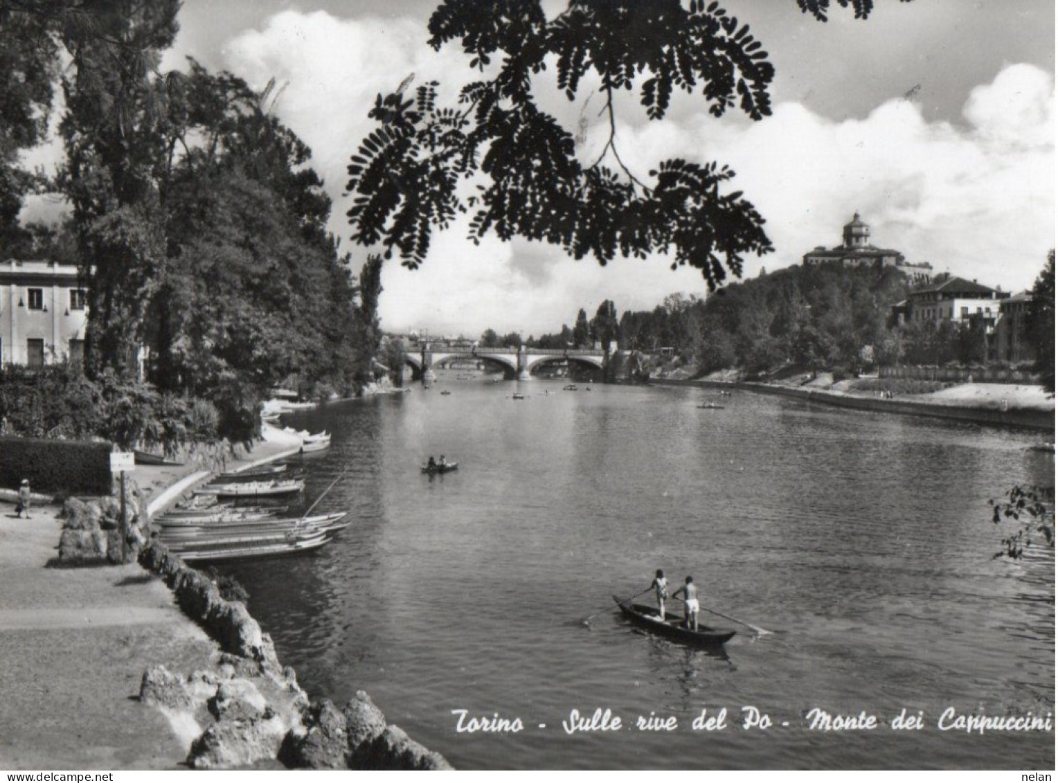 TORINO - SULLE RIVE DEL PO - MONTE CAPPUCCINI - F.G. - Fiume Po