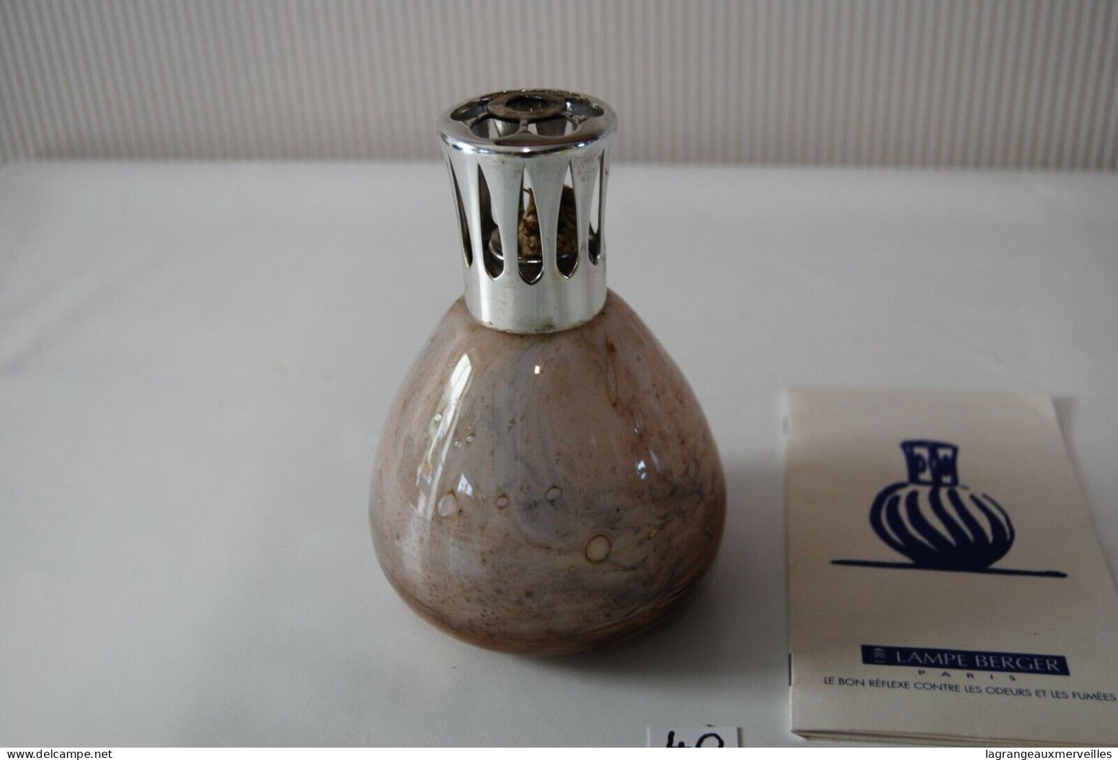 C40 Ancienne Lampe BERGER - Authentique - Objet De Collection - Luminaires & Lustres