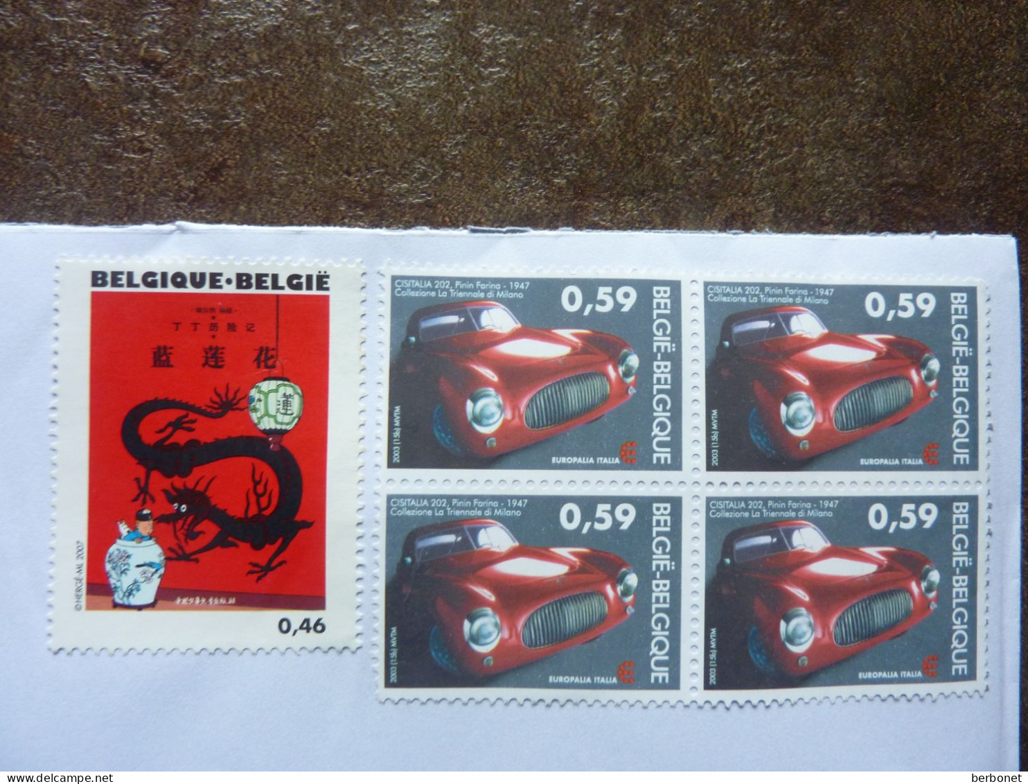 5 Timbres Neufs Sur Lettre Pour Récupération (2,82€) Pour Courrier - 2013-... König Philippe