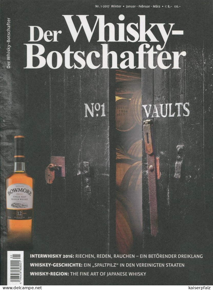 Der Whisky-Botschafter 1-2017 Winter - Januar - Februar - März - Manger & Boire