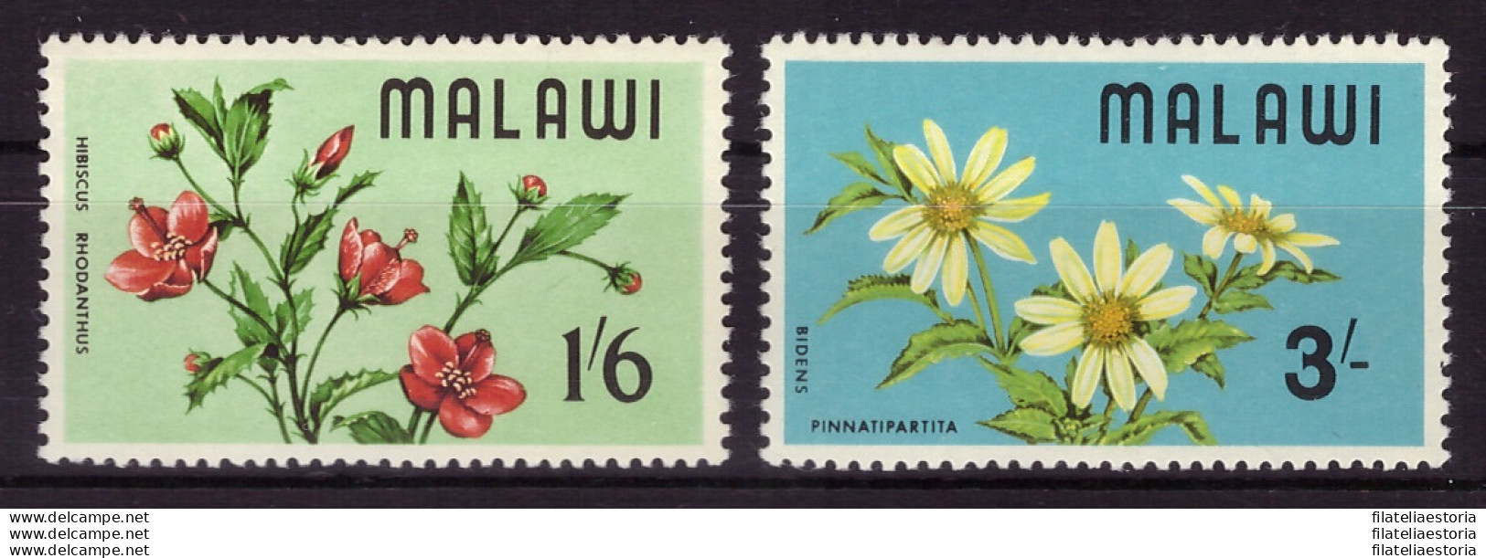 Malawi 1968 - MNH ** - Plantes à Fleurs - Michel Nr. 82-83 (09-054) - Malawi (1964-...)