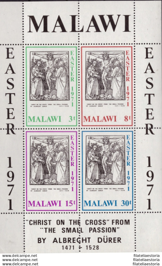 Malawi 1971 - MNH ** - Pâques - Michel Nr. Bloc 22 (09-064) - Malawi (1964-...)