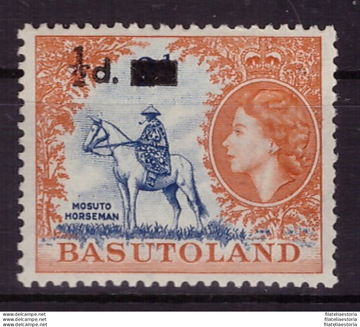 Basutoland 1959 - MNH ** - Reine Elizabeth II - Motifs Du Pays - Michel Nr. 57 Série Complète (09-029) - 1933-1964 Colonia Británica