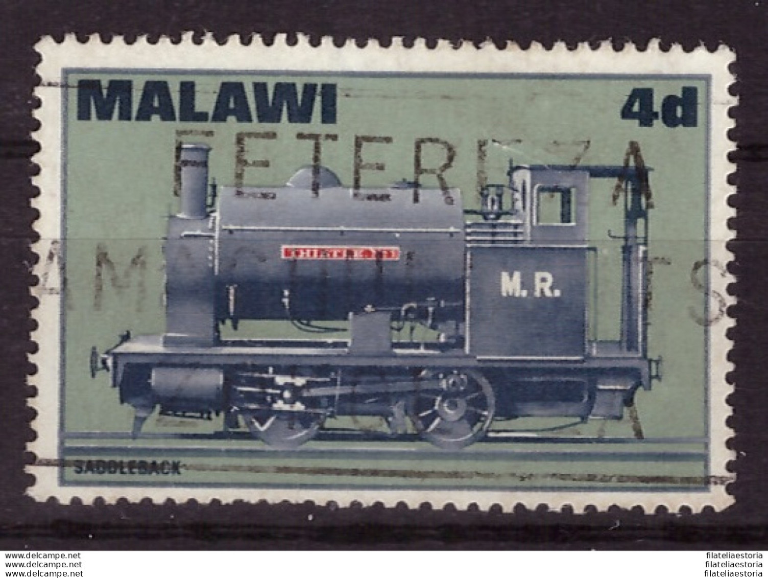 Malawi 1968 - Oblitéré - Trains - Michel Nr. 84 (09-076) - Malawi (1964-...)