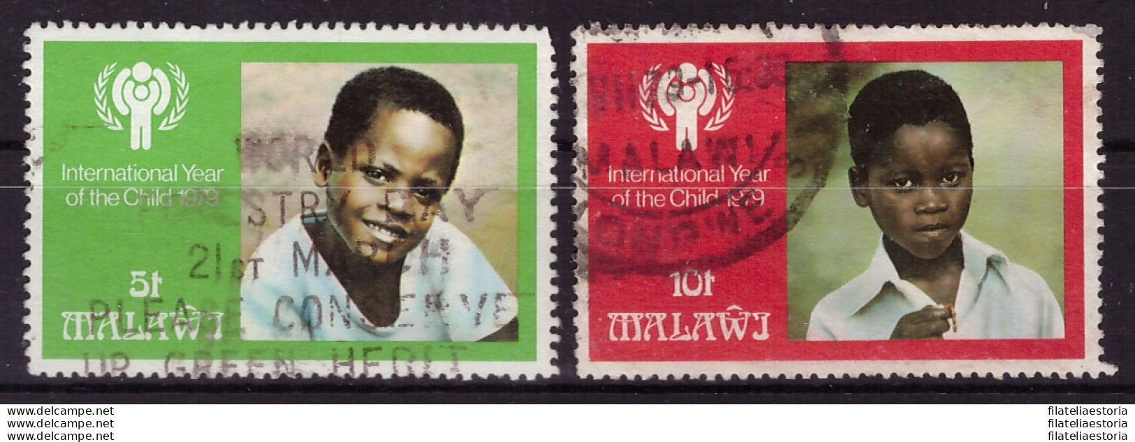 Malawi 1979 - Oblitéré - Enfance - Michel Nr. 328-329 (09-095) - Malawi (1964-...)