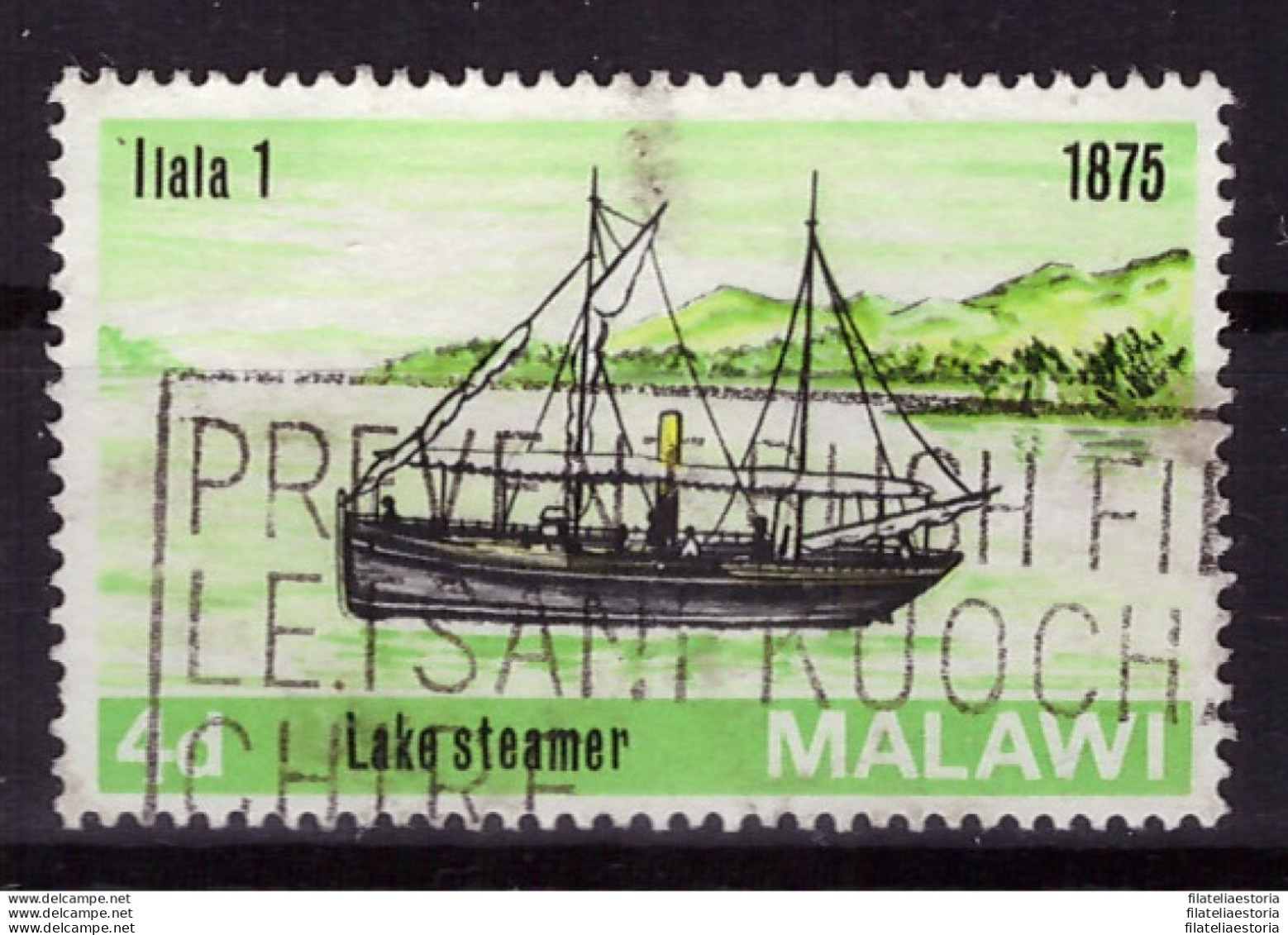 Malawi 1967 - Oblitéré - Bateaux - Michel Nr. 64 (09-074) - Malawi (1964-...)