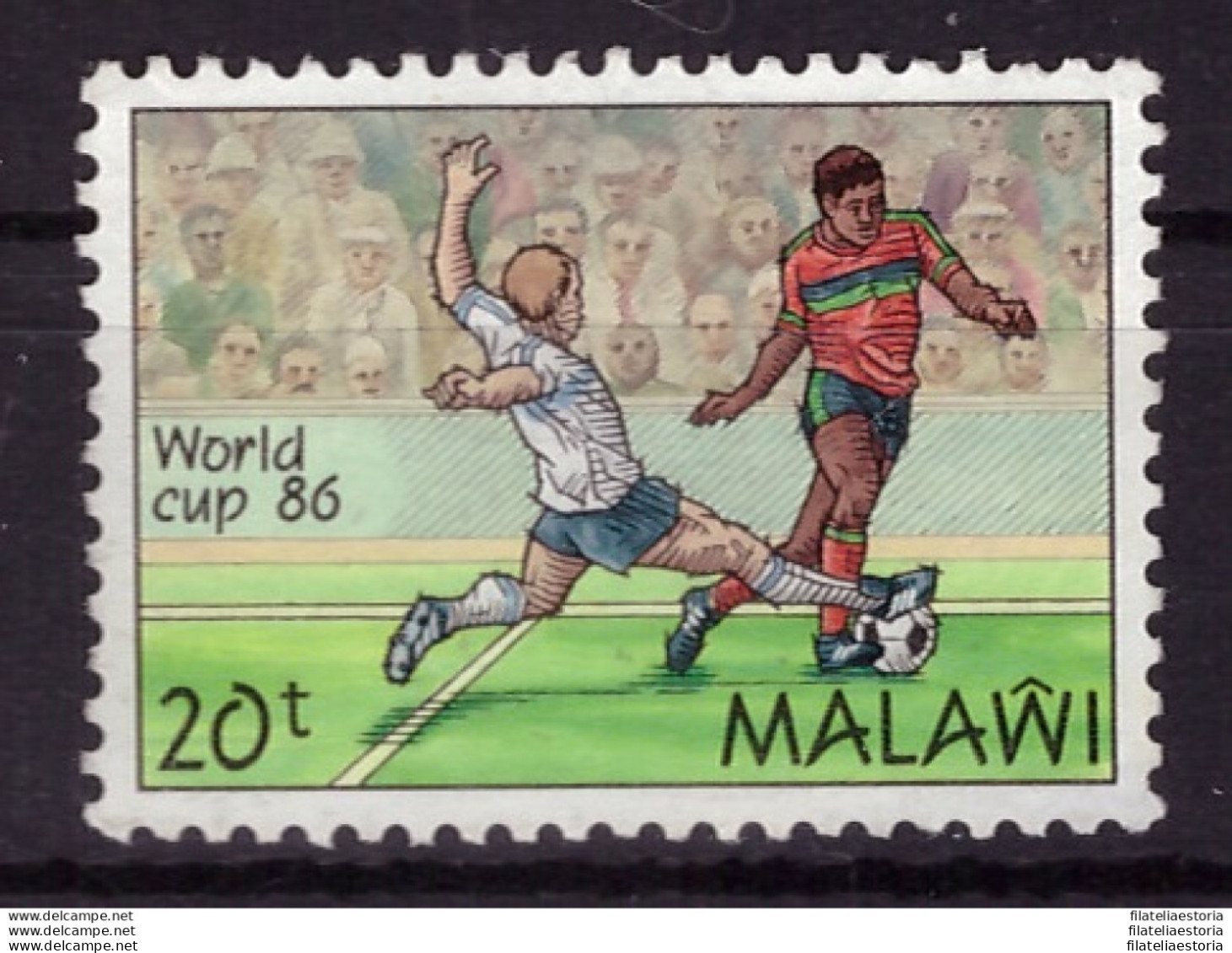 Malawi 1986 - Oblitéré - Football - Michel Nr. 467 (09-103) - Malawi (1964-...)