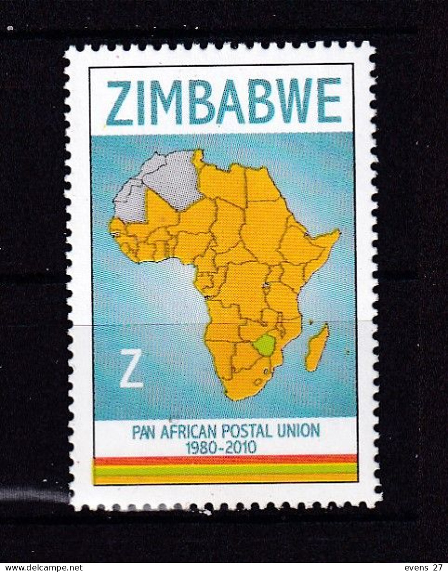 ZIMBABWE-2010-MAP-MNH, - Zimbabwe (1980-...)