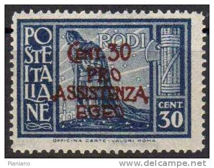 PIA - EGEO OCC. TED. - 1944 : Pro Assistenza Egeo - (SAS  122) - Egeo