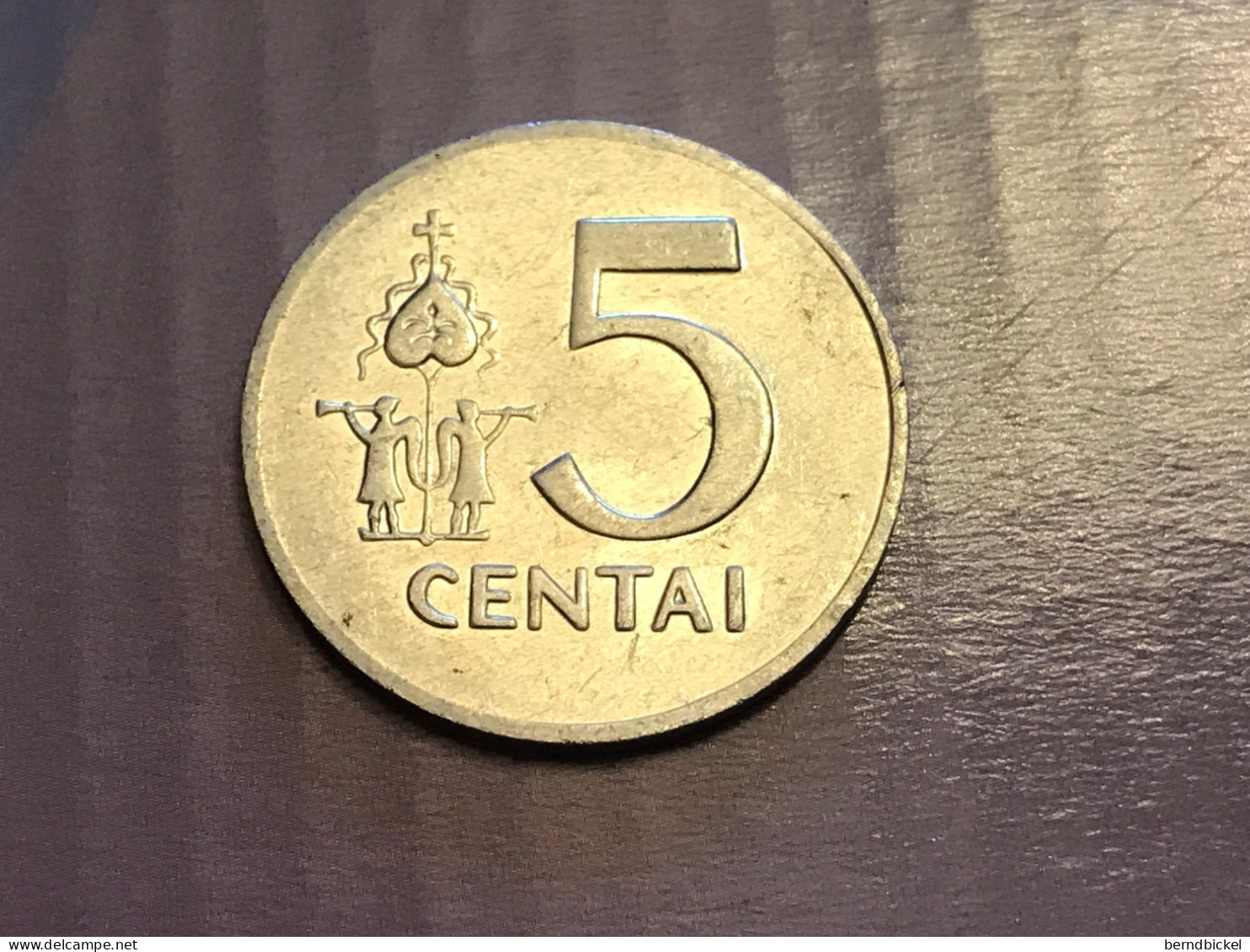 Münze Münzen Umlaufmünze Litauen 5 Centai 1991 - Lithuania