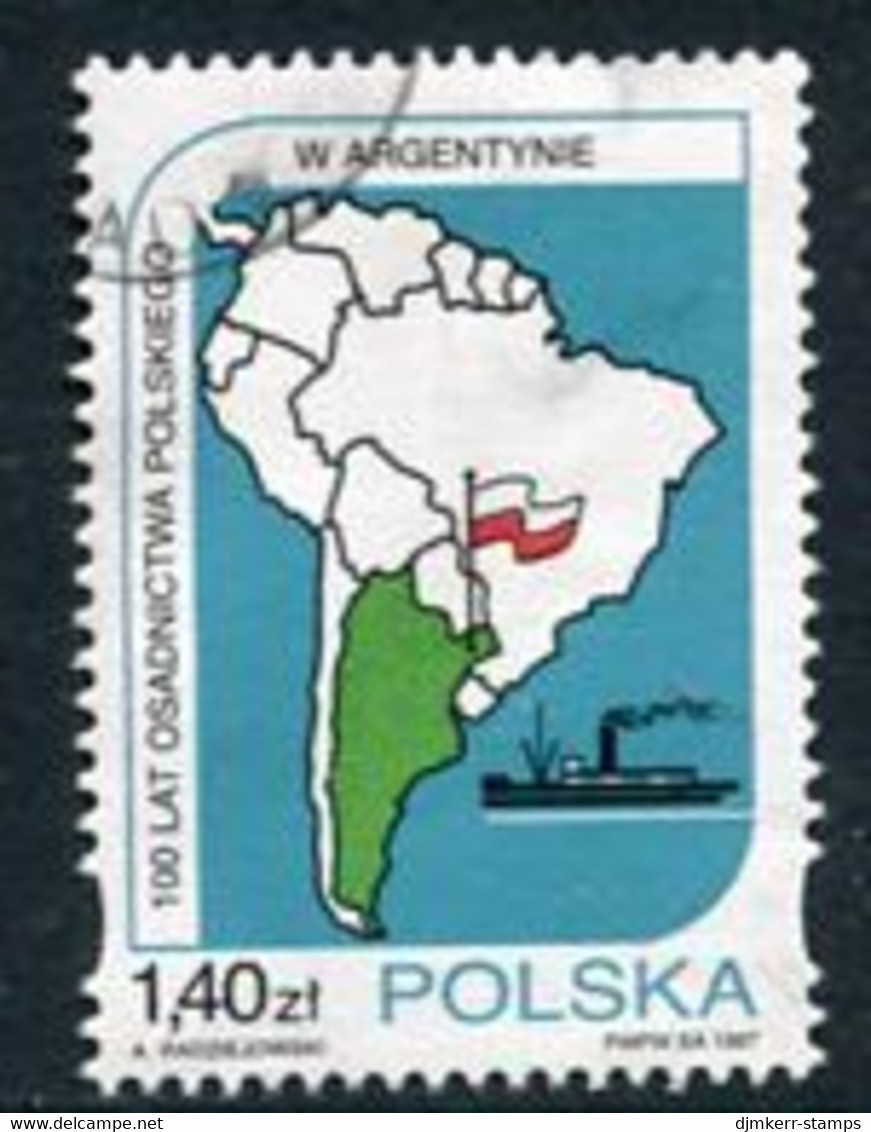POLAND 1997 Polish Settlement In Argentina Used  Michel 3660 - Used Stamps