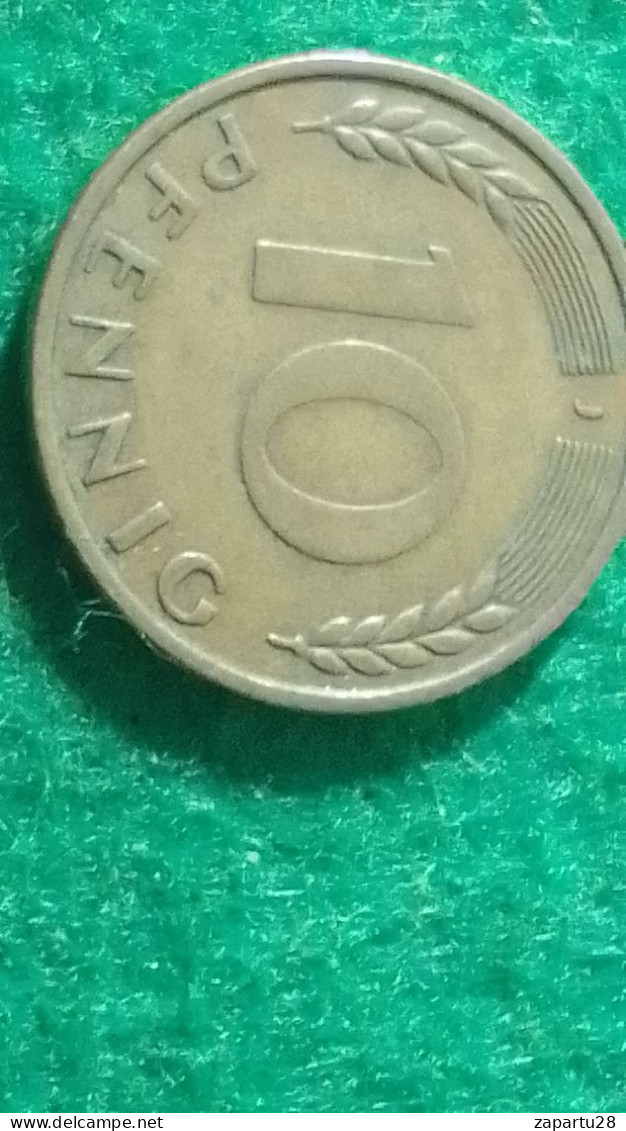 ALMANYA -1967-    10   PFENİG - 1 Pfennig