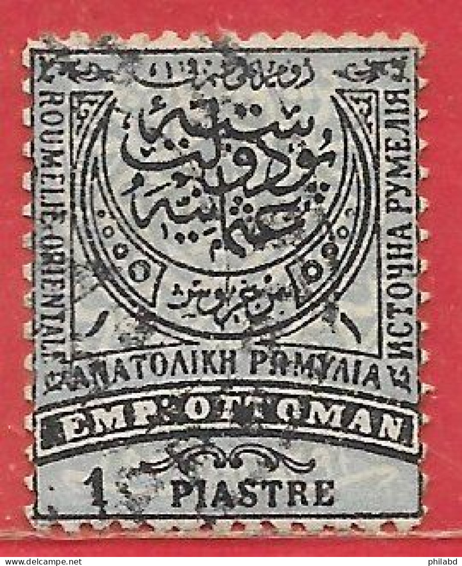 Bulgarie Roumélie Orientale N°10A 1P 1881 O - Ostrumelien